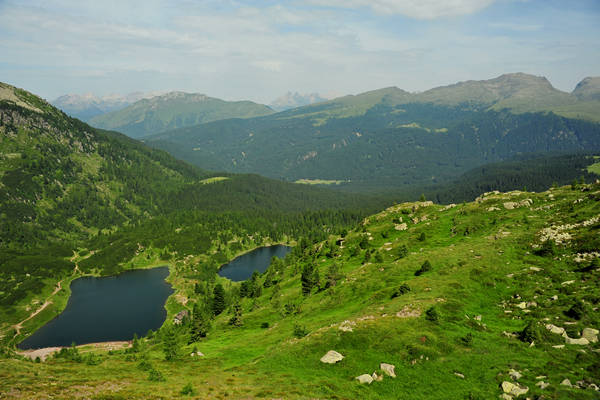 escursione passo Rolle, Tognazza, Cavallazza, laghi al Colbricon