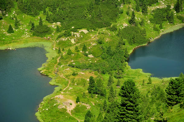 escursione passo Rolle, Tognazza, Cavallazza, laghi al Colbricon