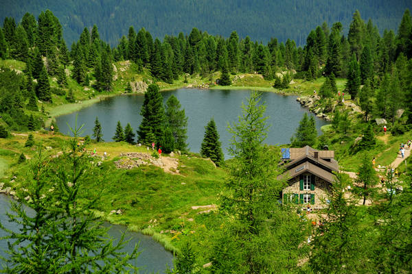 escursione passo Rolle, Tognazza, Cavallazza, laghi al Colbricon