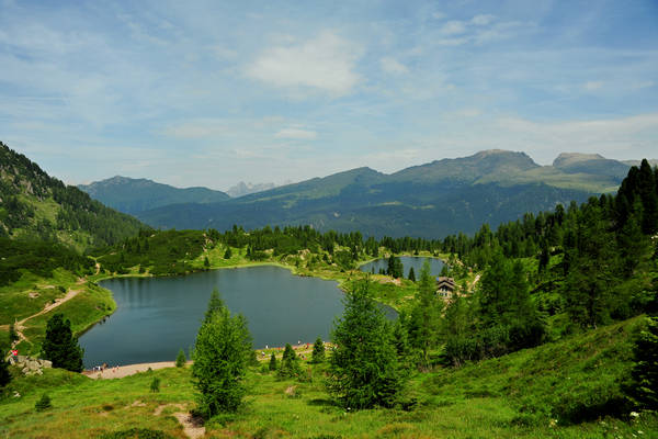 escursione passo Rolle, Tognazza, Cavallazza, laghi al Colbricon