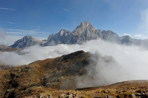 escursione passo Rolle, Tognazza, Piccola Cavallazza, laghi al Colbricon