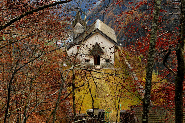 escursione alla Chiesetta di San Silvestro dal passo Gobbera sul monte Totoga