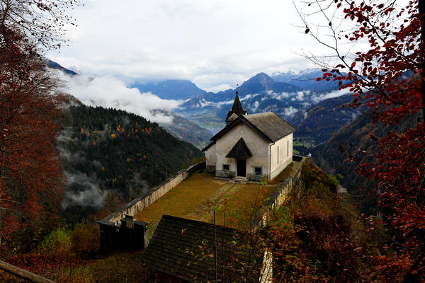 escursione alla Chiesetta di San Silvestro dal passo Gobbera sul monte Totoga