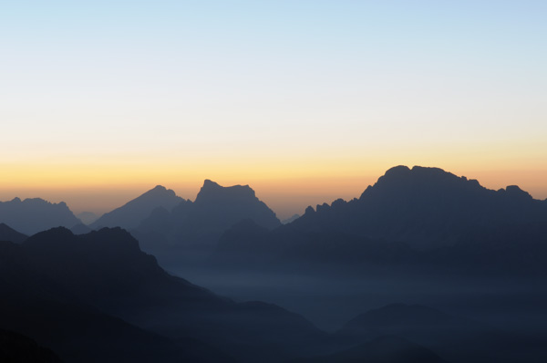 Col Margherita, Lusia Bocche, passo San Pellegrino Valles, Falcade, Val di Fassa