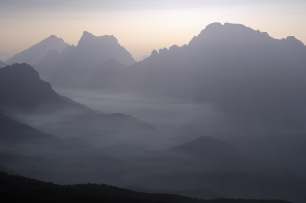 Col Margherita, Lusia Bocche, passo San Pellegrino Valles, Falcade, Val di Fassa