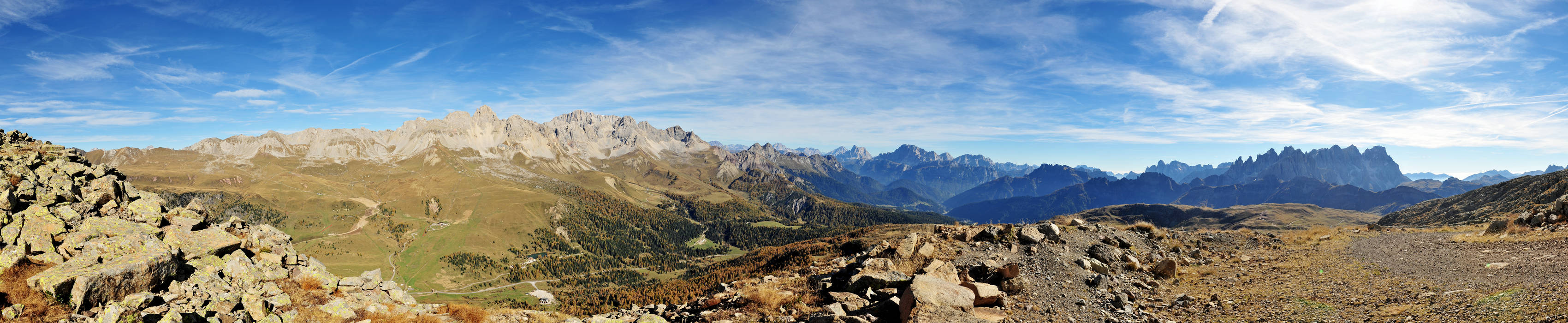 forcella Pradazzo al passo Valles, Falcade