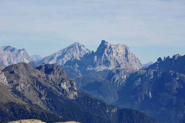 Col Margherita, catena Lusia Bocche, passo Valles, Falcade