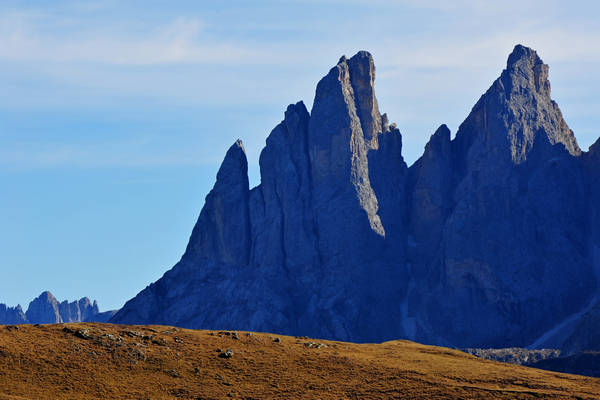 Col Margherita, catena Lusia Bocche, passo Valles, Falcade