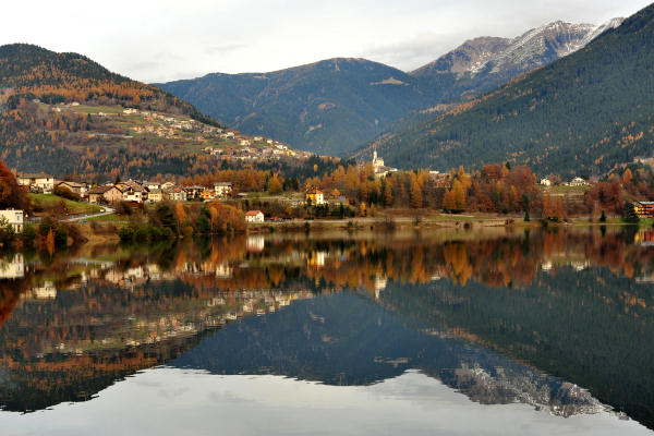 Altopiano di Piné, laghi Serraia e Piazze, Lagorai