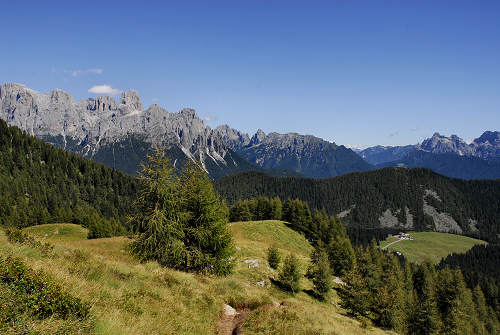 lago di Calaita, forcella Grugola, cima Folga, forcella Folga