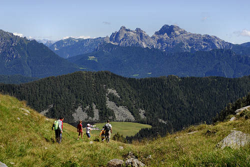 lago di Calaita, forcella Grugola, cima Folga, forcella Folga