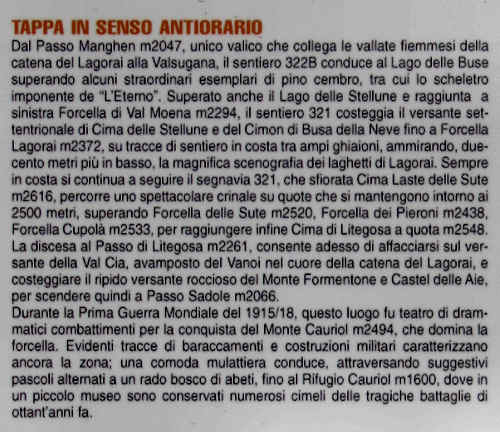 Trekking delle Leggende - Catena del Lagorai