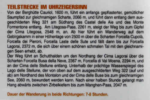 Trekking delle Leggende - Catena del Lagorai