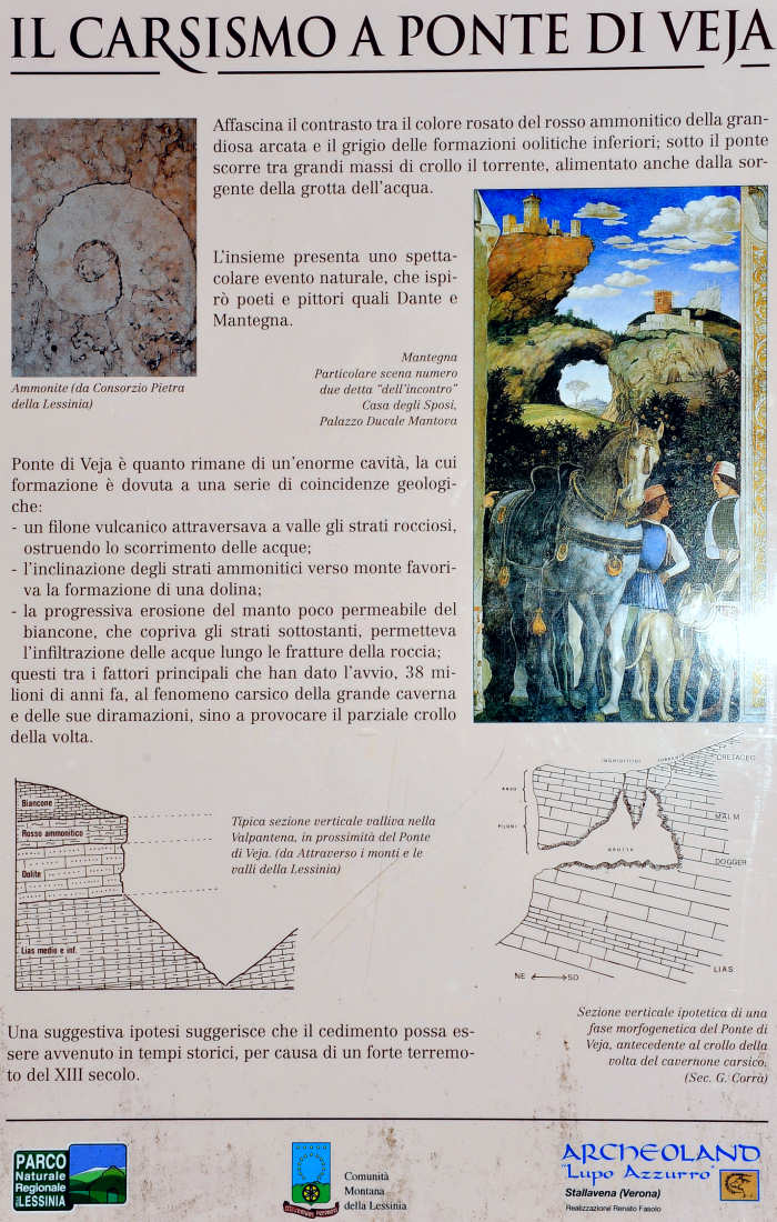 Ponte di Veja a Giare Sant'Anna d'Alfaedo, Lessinia