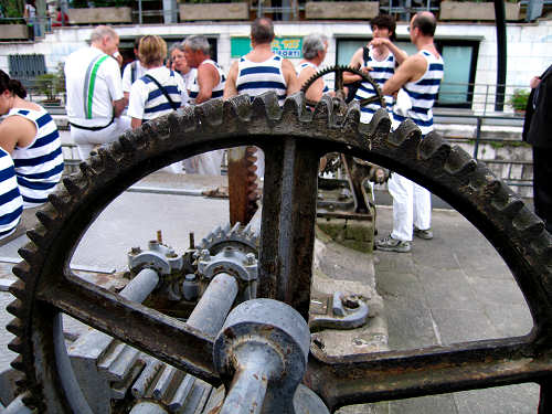 voga alla Veneta sul Piovego a Padova