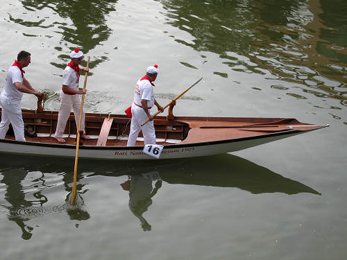 voga alla Veneta sul Piovego a Padova