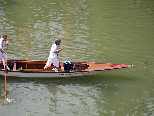 voga alla Veneta sul Piovego a Padova