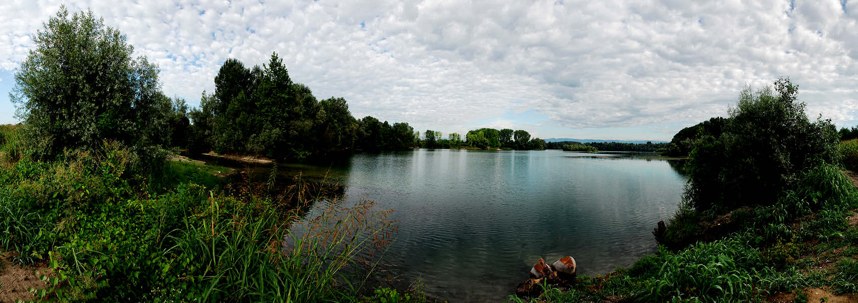 Piazzola sul Brenta, laghetti ex cave area naturalistica fiume Brenta