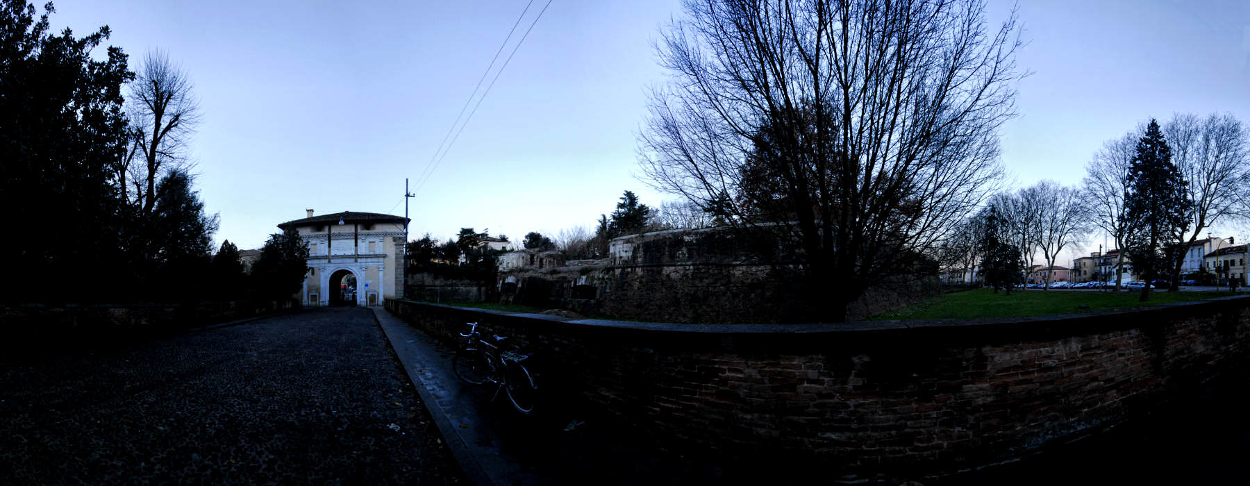 Padova, porta Santa Croce mura Veneziane