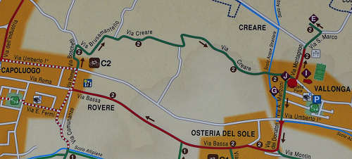 Arzergrande, itineriari in bicicletta e piste ciclabili