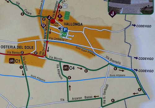 Arzergrande, itineriari in bicicletta e piste ciclabili