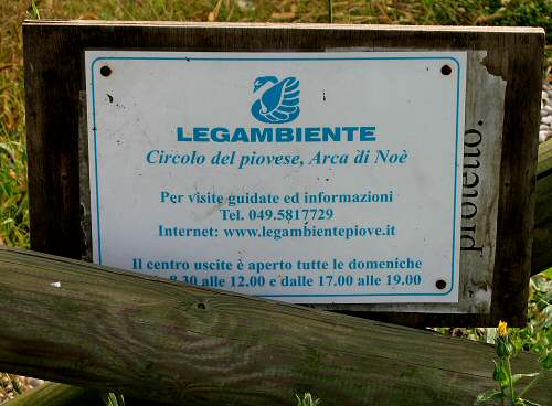 Codevigo, oasi naturalistica di Ca' di Mezzo lungo il fiume Bacchiglione