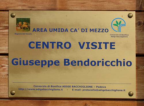 Codevigo, oasi naturalistica di Ca' di Mezzo lungo il fiume Bacchiglione