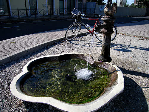 San Giorgio in Bosco, pompeta del drago