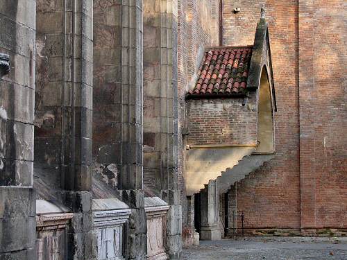 Padova - Chiesa Eremitani, cappella Ovetari, Andrea Mantegna