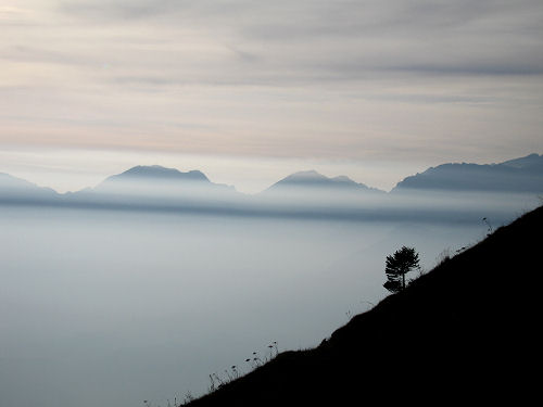 Tramonto al monte Novegno - Schio