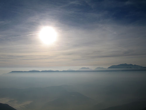 Tramonto al monte Novegno - Schio