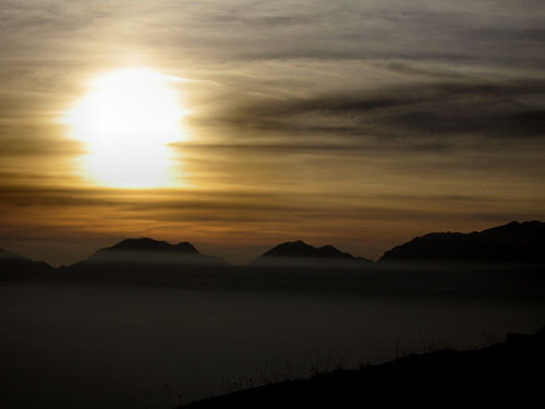 Tramonto al monte Novegno - Schio