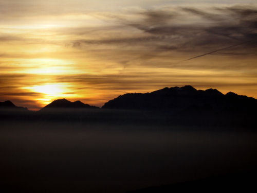 Tramonto al monte Novegno - Schio