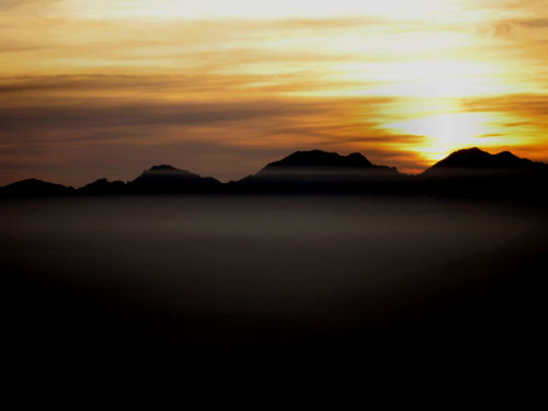 Tramonto al monte Novegno - Schio