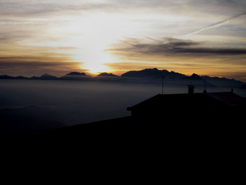 Tramonto al monte Novegno - Schio