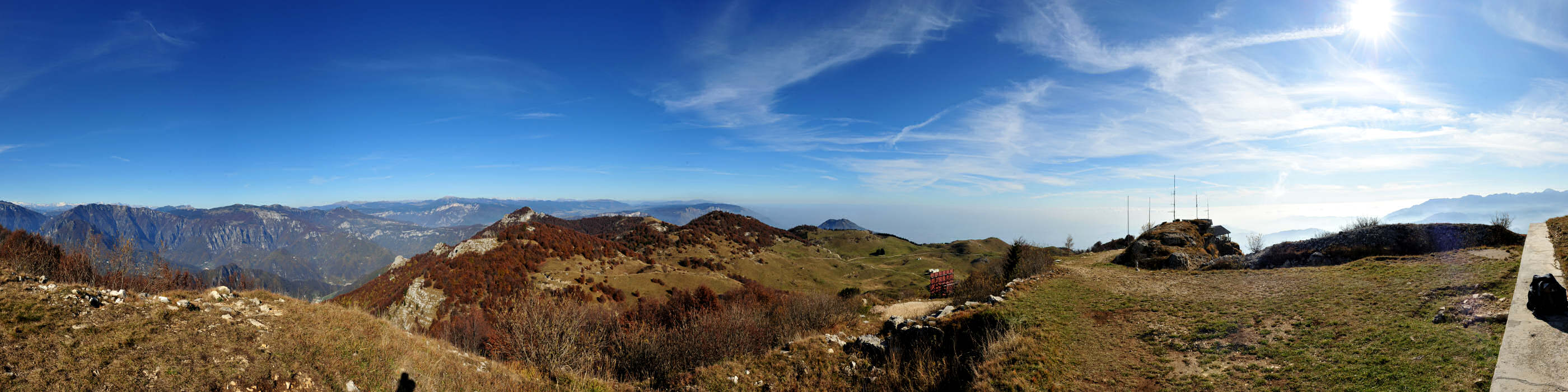 ex forte Rivon al Monte Novegno, Piccole Dolomiti Alto Vicentino