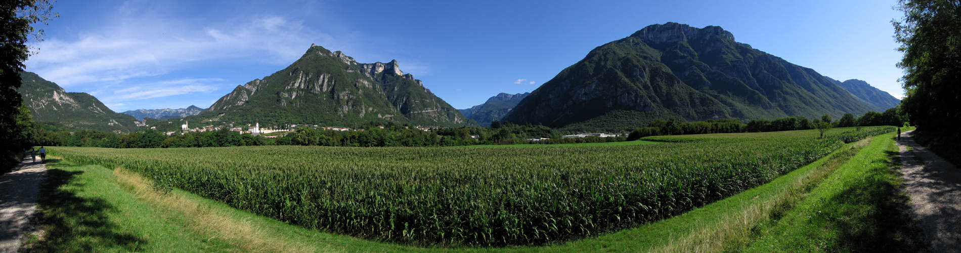 da Velo d'Astico verso la Valdastico