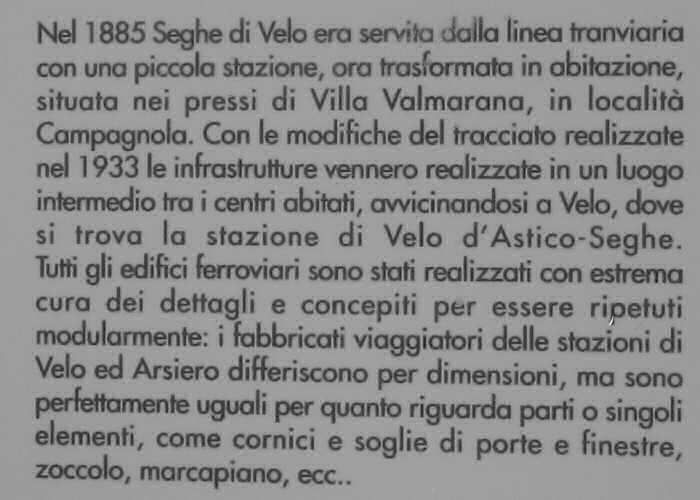 pista ciclabile pedonale ex Ferrovia Rocchette Arsiero