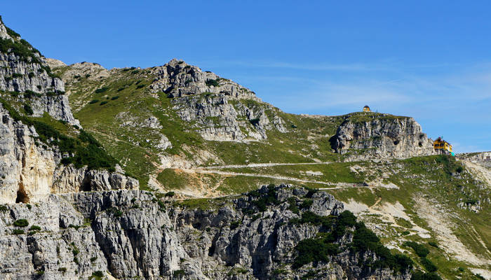 strada Scarubbi strada degli Eroi rifugio Papa al Pasubio