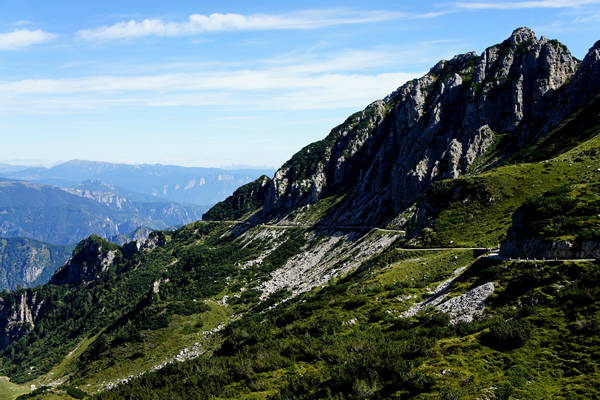 salita al rifugio Papa al Pasubio, strada Scarubbi strada Eroi