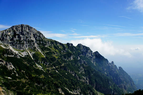salita al rifugio Papa al Pasubio, strada Scarubbi strada Eroi