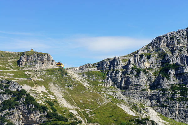 salita al rifugio Papa al Pasubio, strada Scarubbi strada Eroi