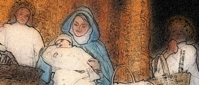 presepio vivente a Recoaro Terme