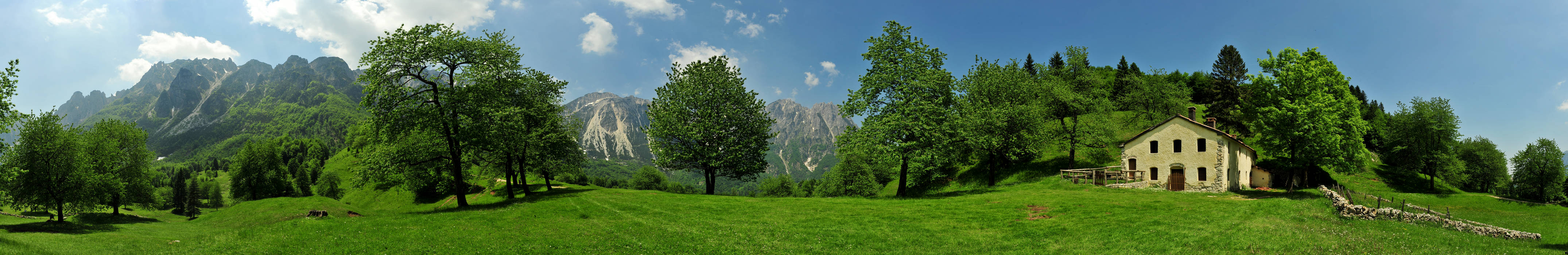 Recoaro, malga Rove Agno di Lora
