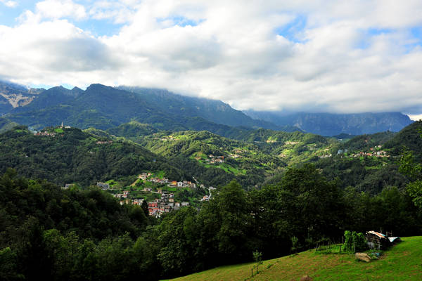 passeggiata contrade di Recoaro Peserico monte Spitz