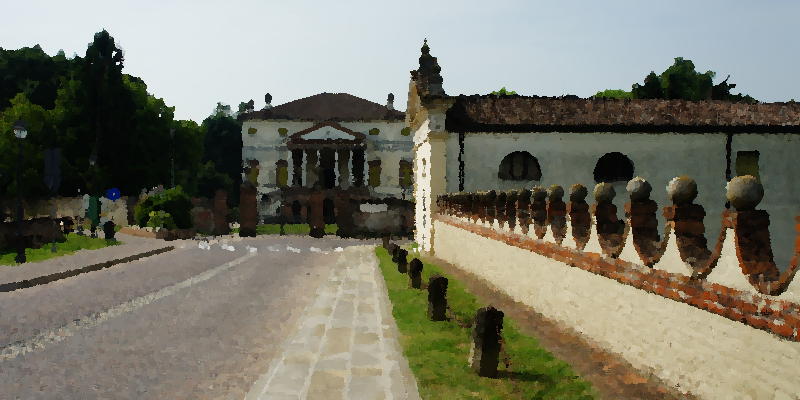 Ciclabile Adige-Po, Villa Bodoera a Fratta Polesine