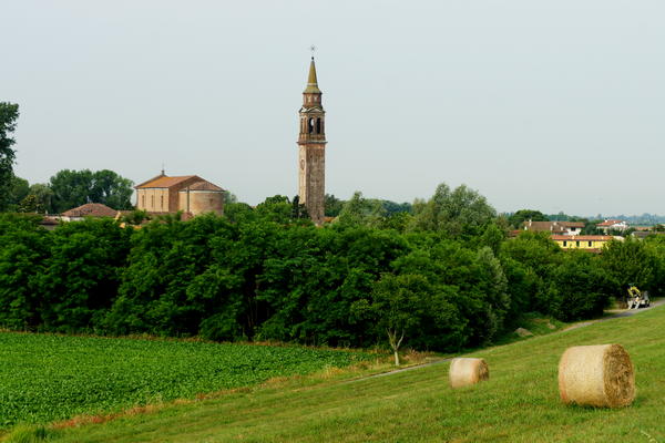 itinerario cicloturistico Adige Canalbianco Po, Boara Pisani, Lusia, Lendinara, Fratta Polesine, Arquà Polesine, Rovigo