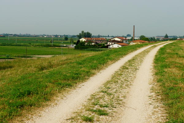 itinerario cicloturistico Adige Canalbianco Po, Boara Pisani, Lusia, Lendinara, Fratta Polesine, Arquà Polesine, Rovigo