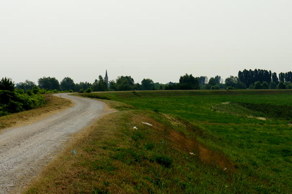 itinerario cicloturistico Adige Canalbianco Po, Boara Pisani, Lusia, Lendinara, Fratta Polesine, Arquà Polesine, Rovigo