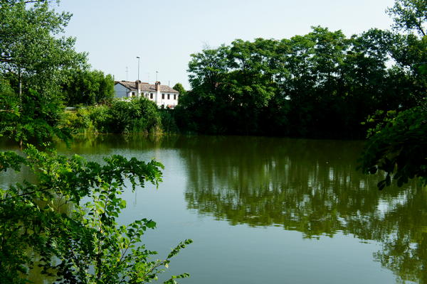 itinerario cicloturistico Adige Canalbianco Po, Boara Pisani, Lusia, Lendinara, Fratta Polesine, Arquà Polesine, Rovigo